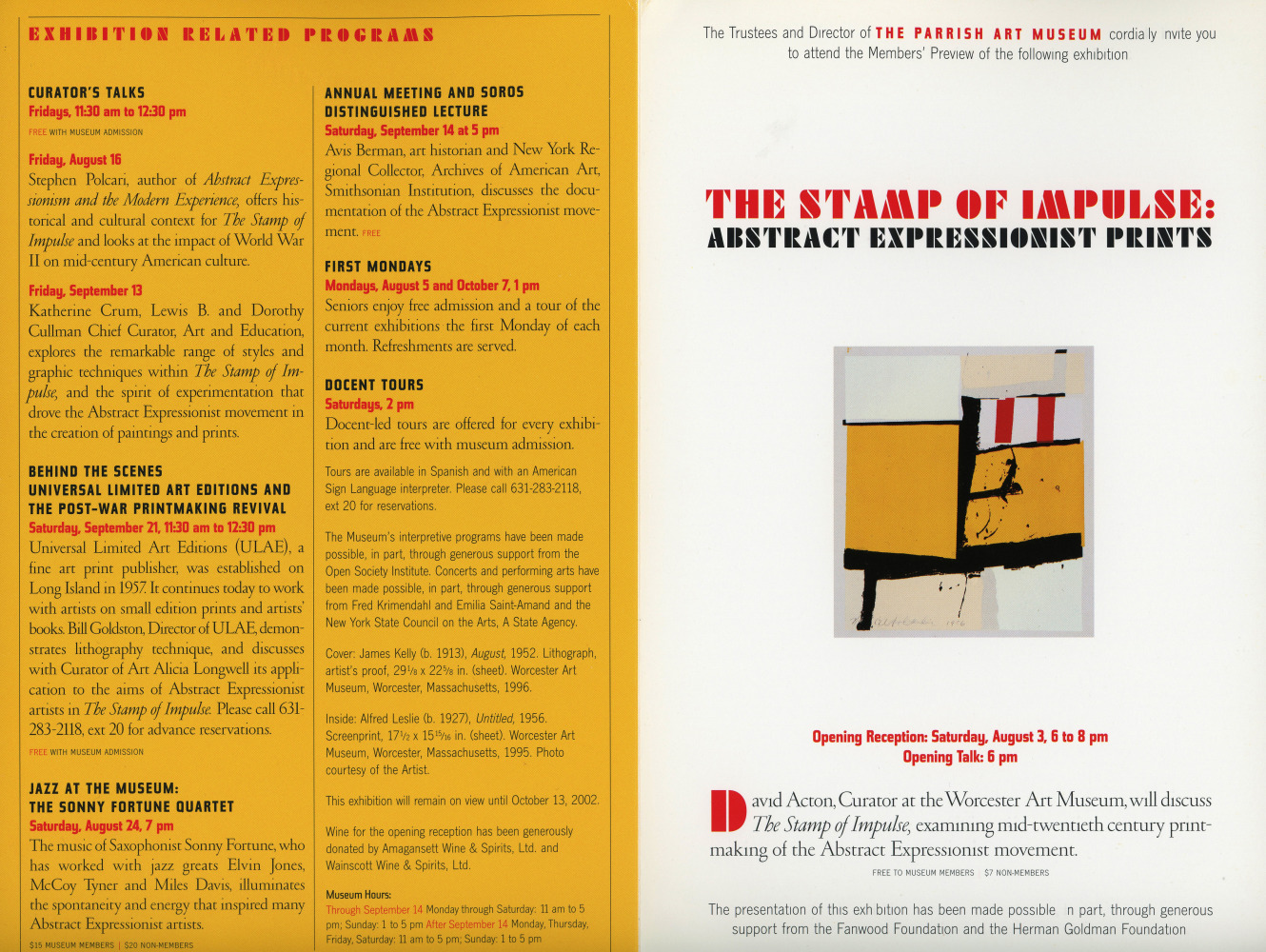 The Stamp Of Impulse, Abstract Expressionist Prints