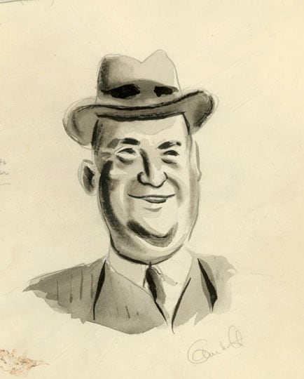 Inv# PII 089 Untitled, c. 1930s-1940s
Ink and wash over pencil sketch on Commercial Drawing Paper
11 x 8 1/2 inches
27.94 x 21.59 cm