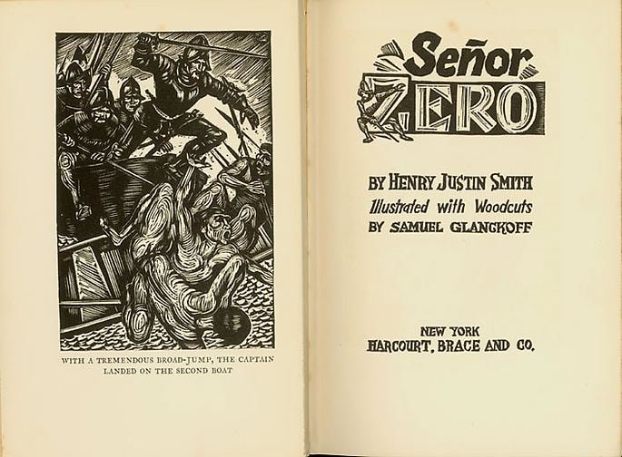 Inv# Se&amp;ntilde;or Zero Pg. I-II Fronticepiece, 1931