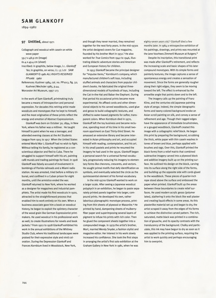 THE STAMP OF IMPULSE, ABSTRACT EXPRESSIONIST PRINTS