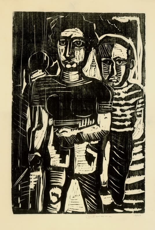 Sam Glankoff: Woodcuts And Monoprints, 1925-1965