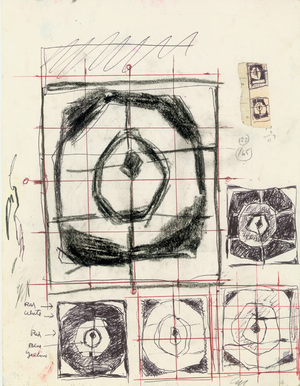 Untitled, C11, c. 1970s
Ink Pen and Charcoal on Paper
H:&amp;nbsp;11 x W: 8 1/2 inches