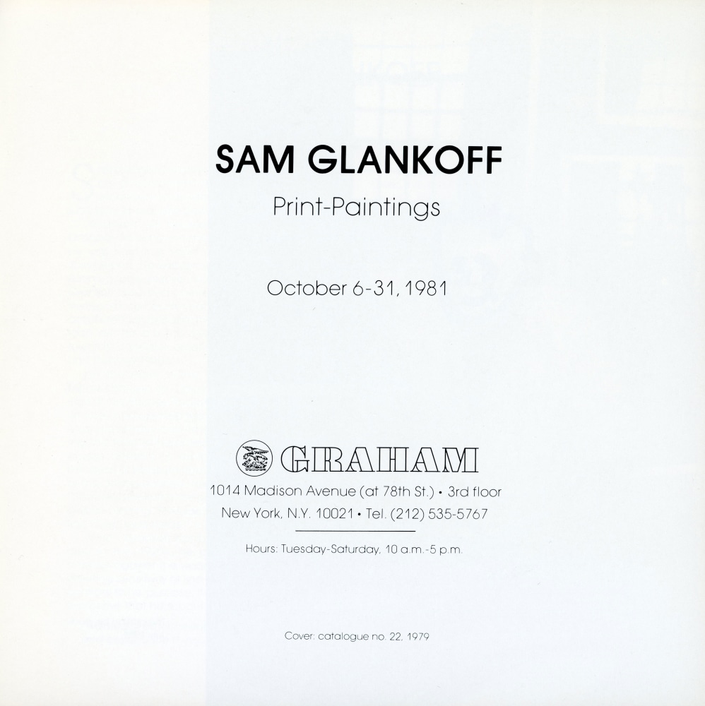 Graham Gallery Catalog