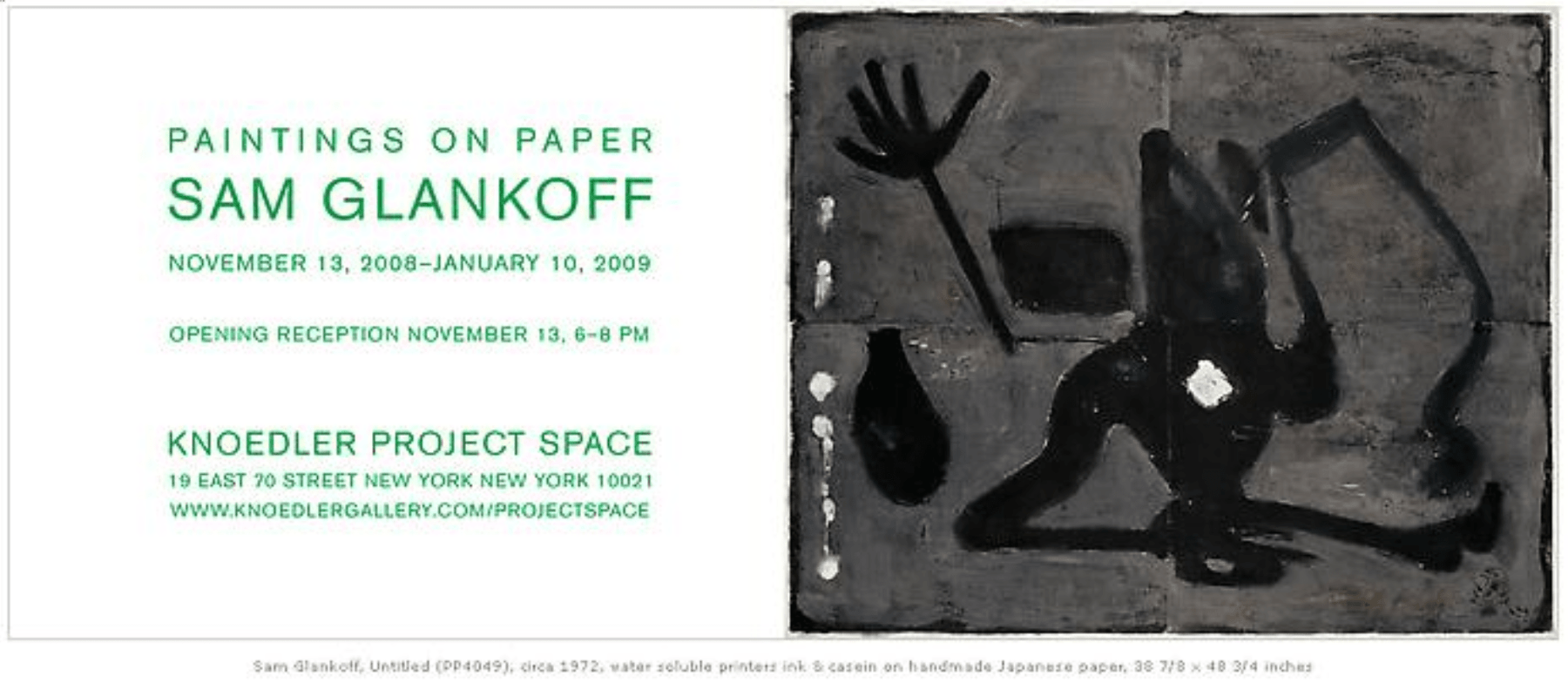 Sam Glankoff: Painting on Paper