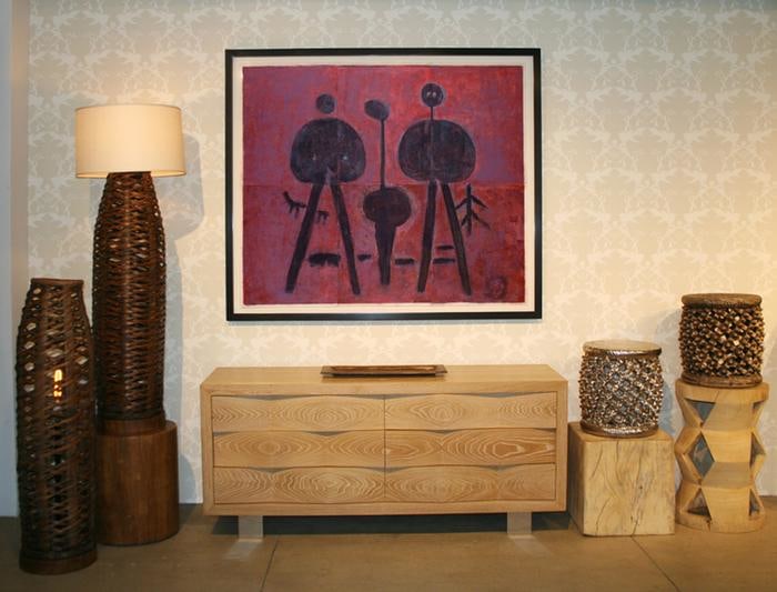 Untitled,&amp;nbsp;PP 6018, 1981
Water Soluble Printer&amp;#39;s Ink and Casein
H:&amp;nbsp;49 x W: 58 inches