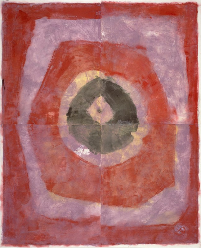 Untitled, PP 4202,&amp;nbsp;1981
Water Soluble Printer&amp;rsquo;s Ink and Casein&amp;nbsp;
​​​​​​​on Handmade Japanese Paper
H:&amp;nbsp;48 3/4 x W: 39 inches