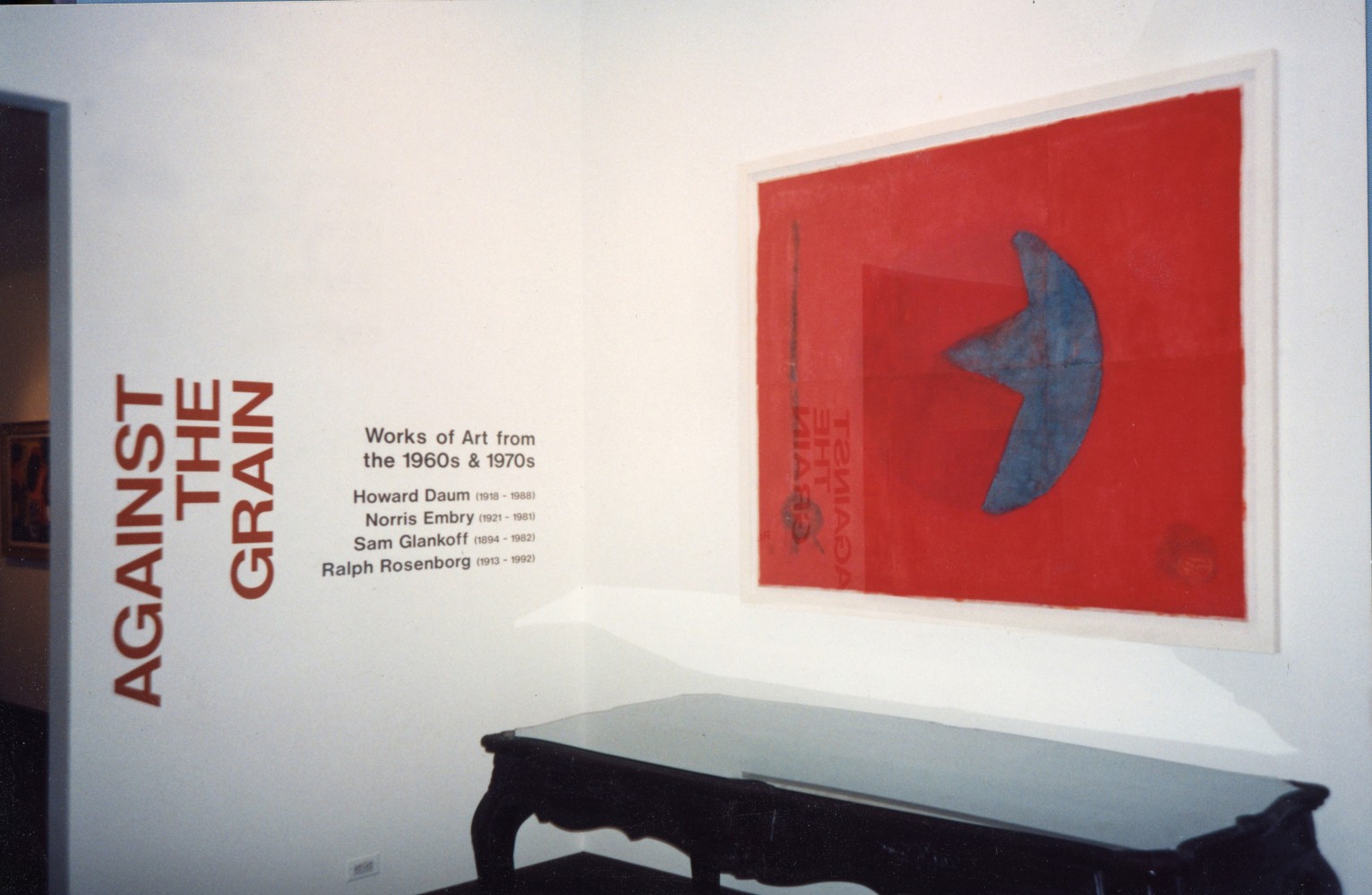 Against The Grain, Works Of Art From The 1960s And 1970s