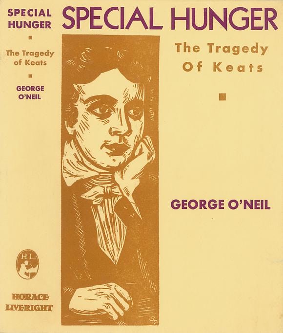 Special Hunger Dust Cover - First Printing, 1930
Inv# Special Hunger Dust Cover #1