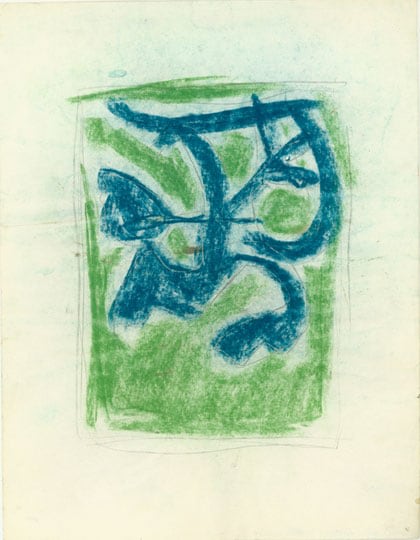 Inv# FI 37 Untitled, c. 1970s
Graphite and Pastel on Bond Paper
11 x 8.5 inches&amp;nbsp;&amp;nbsp;
27.9 x 21.6 cm