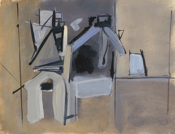 Untitled, ACP 019, c. 1940s-50s
Casein on Paper Board
H: 10 15/16 x W: 14 inches