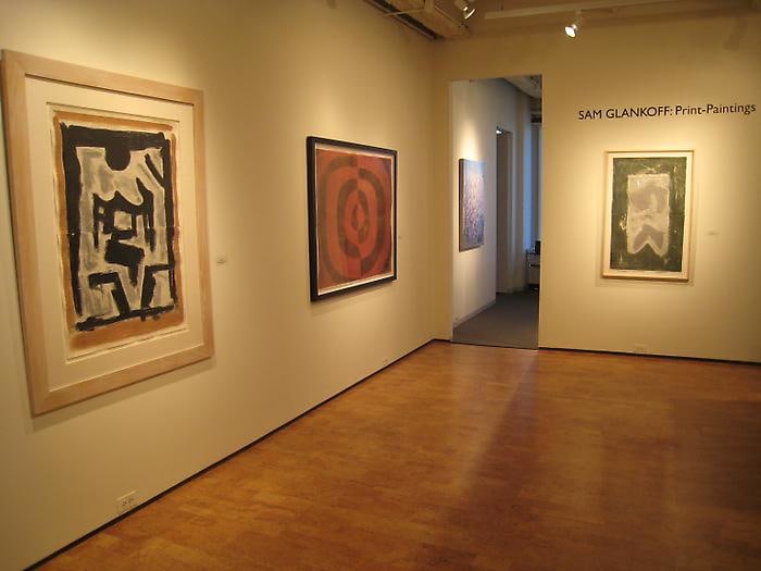 Sam Glankoff: Print-paintings