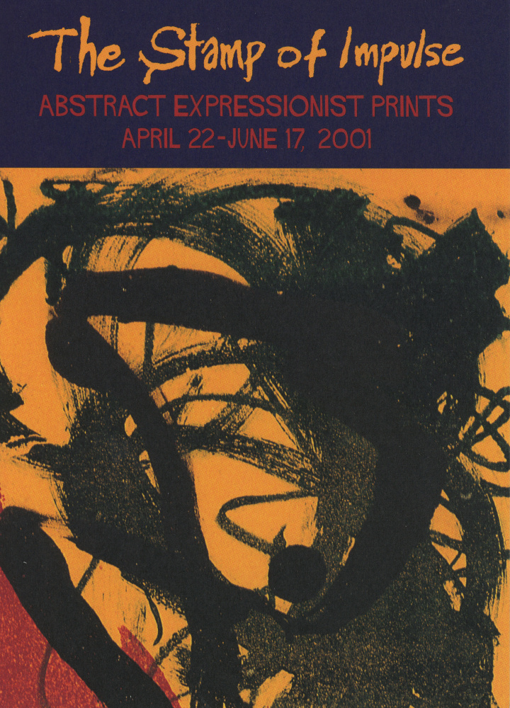 The Stamp Of Impulse, Abstract Expressionist Prints