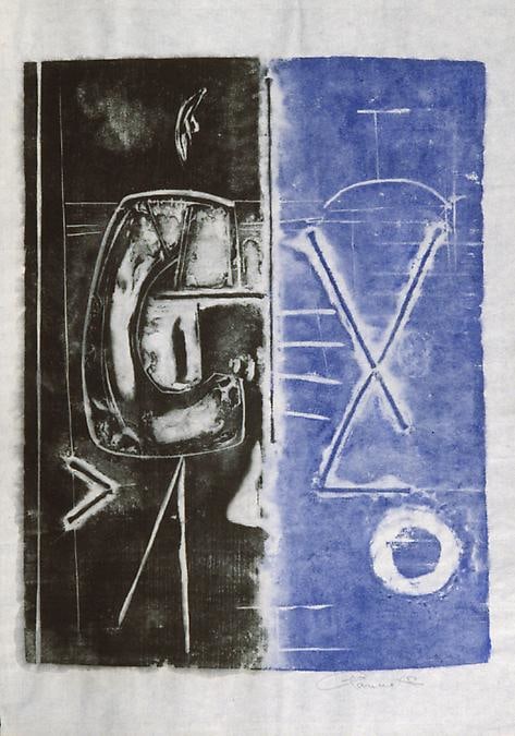 Untitled,&amp;nbsp;AWdC-CM 1906,&amp;nbsp;c.1950s
Water Soluble Printer&amp;#39;s Ink
on Japanese Paper
H:&amp;nbsp;17 3/8 x W: 12 3/8 inches&amp;nbsp;