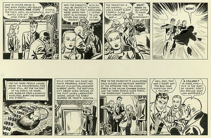 Inv# CCCS 15-16-08-47-9 Untitled, 1947
Brush and Black Ink
15 x 22 inches&amp;nbsp;&amp;nbsp;
38.1 x 55.88 cm