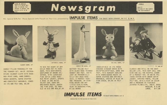Newsgram&amp;nbsp;
(c.1950s-1960s)