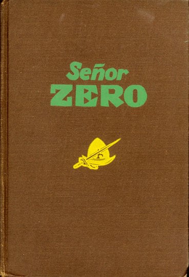 Inv# Se&amp;ntilde;or Zero Book, 1931