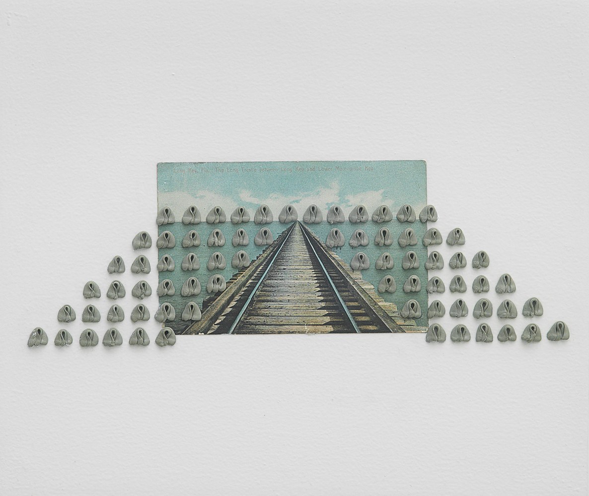 [PLATE 22]

Hannah Wilke
Long Key Florida, 1977
Kneaded eraser sculptures on vintage
postcard on painted board in plexiglass box
15 7/8 &amp;times; 17 3/4 inches (40.3 &amp;times; 45.2 cm)
Hannah Wilke Collection &amp;amp; Archive, Los Angeles.&amp;nbsp;Courtesy Alison Jacques, London.

Photo: Michael Brzezinski.