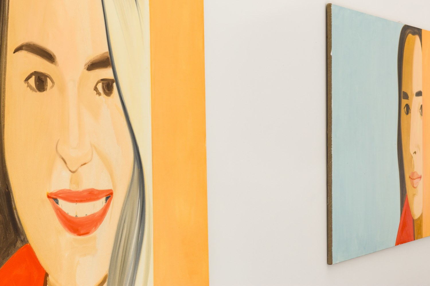 Alex Katz. Splits. 2018. Installation view. Pedro Albornoz