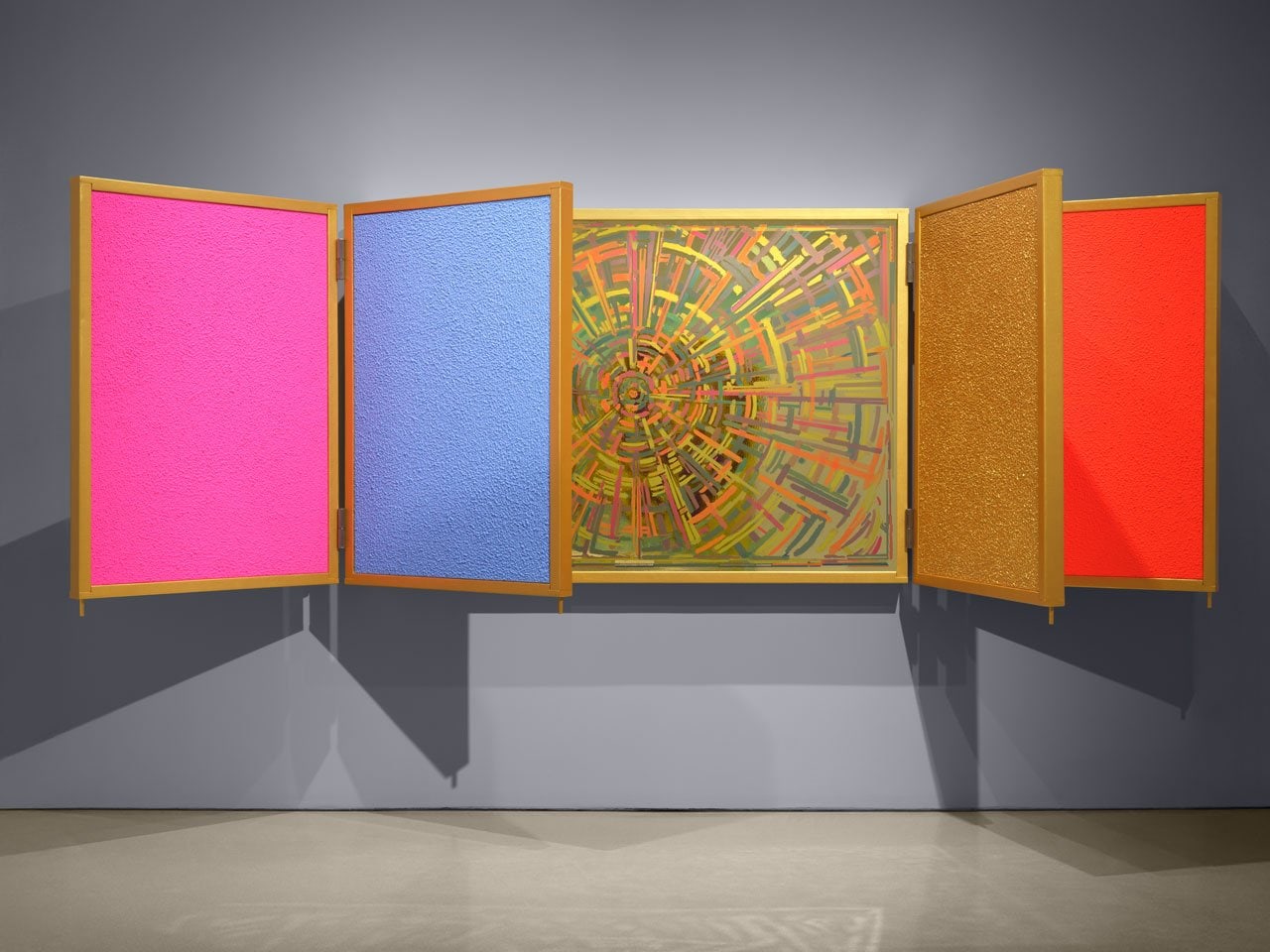 Peter Halley. ALTAR, 2025. Steven Probert