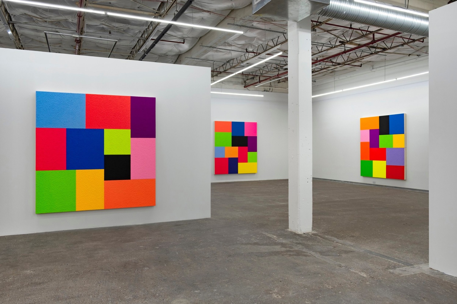 Peter Halley: Cell Grids