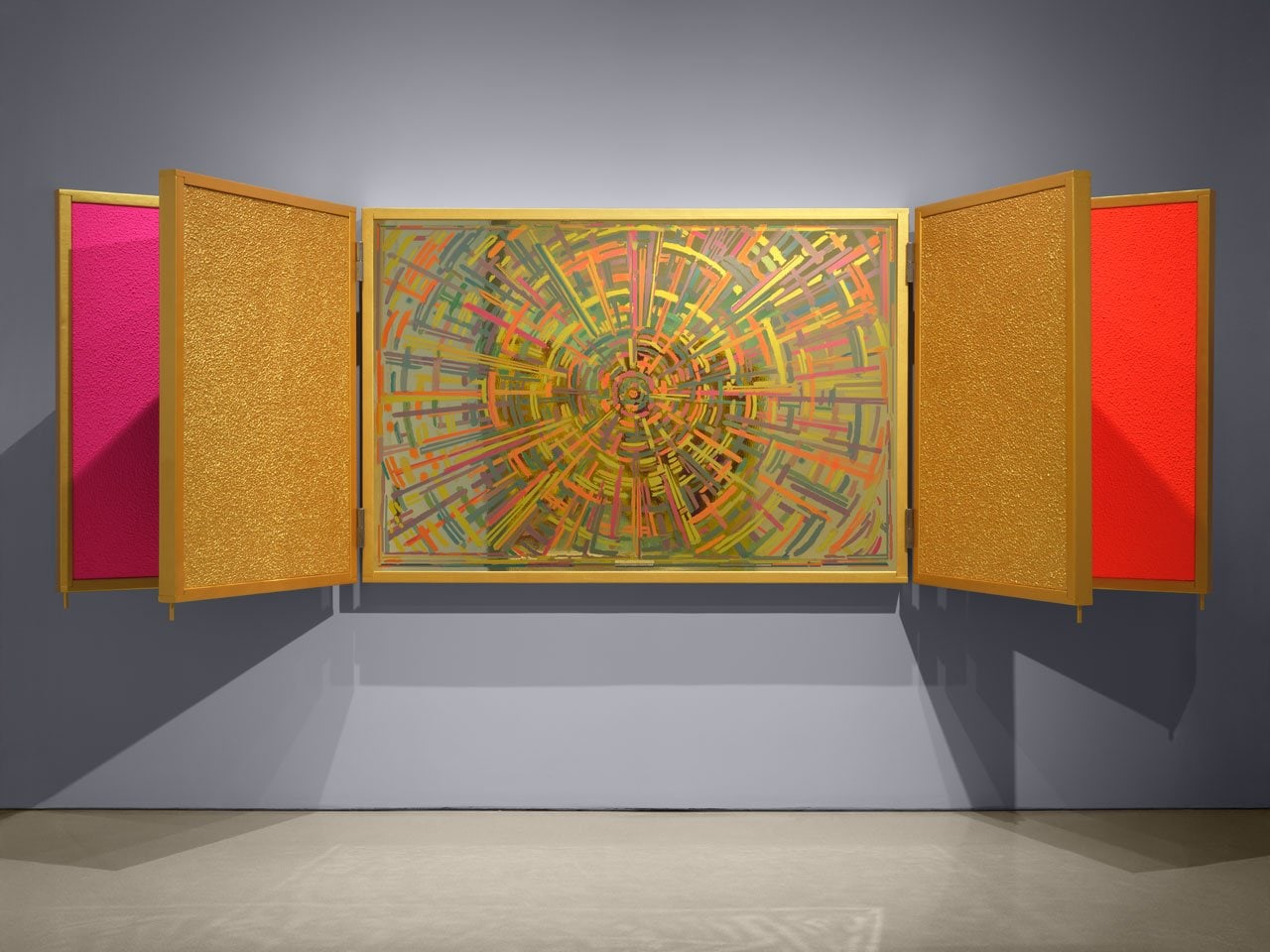 Peter Halley. ALTAR, 2025. Steven Probert