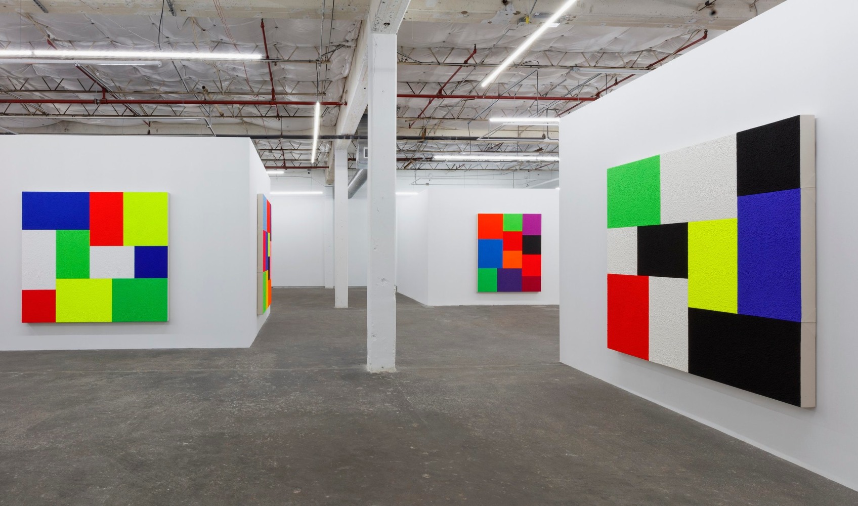 Peter Halley: Cell Grids