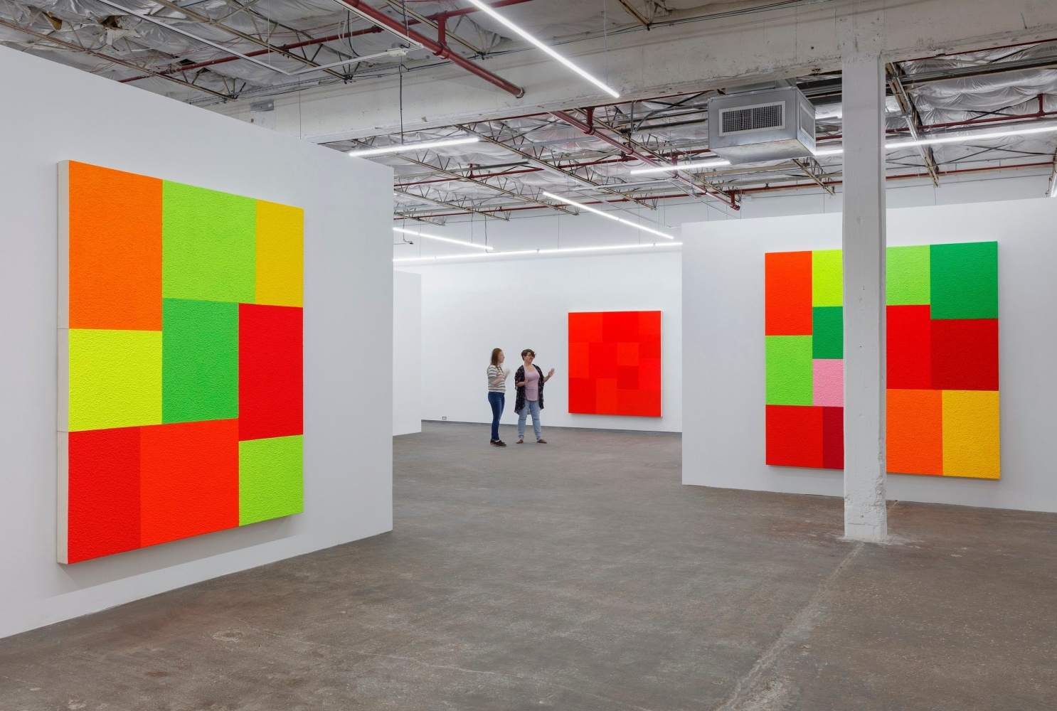 Peter Halley: Cell Grids