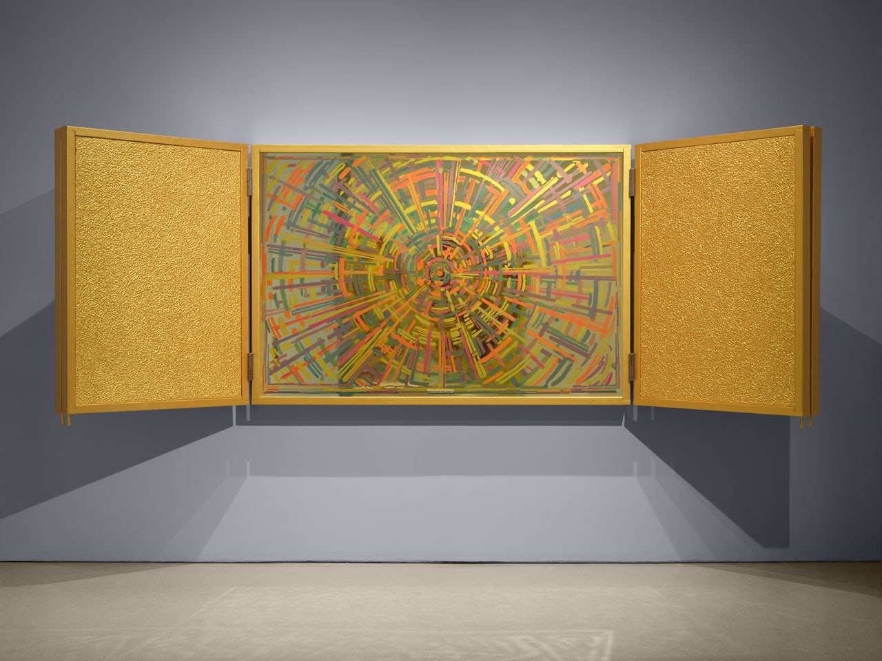 Peter Halley. ALTAR, 2025. Steven Probert