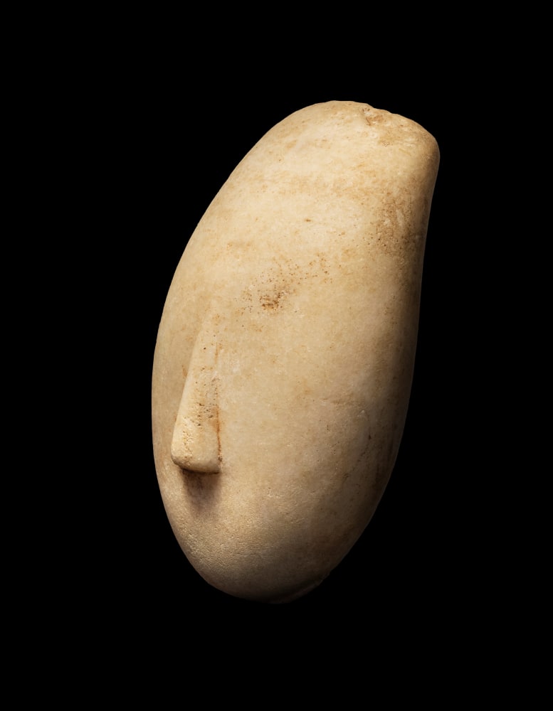 Head of a Cycladic Idol