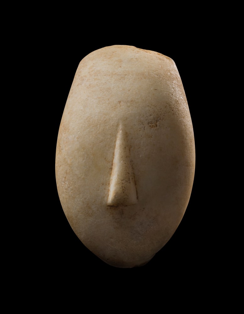 Head of a Cycladic Idol