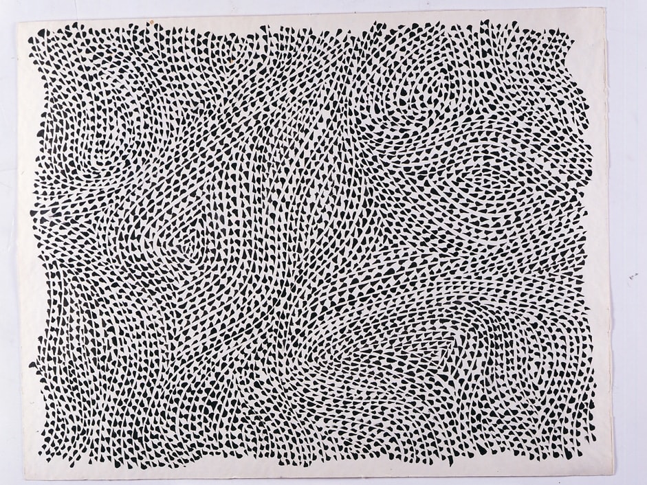 All on Rhythm, 1975

India ink on paper

19 x 24 inches&amp;nbsp;&amp;nbsp;&amp;nbsp;&amp;nbsp;&amp;nbsp;&amp;nbsp;&amp;nbsp;&amp;nbsp;&amp;nbsp;&amp;nbsp;