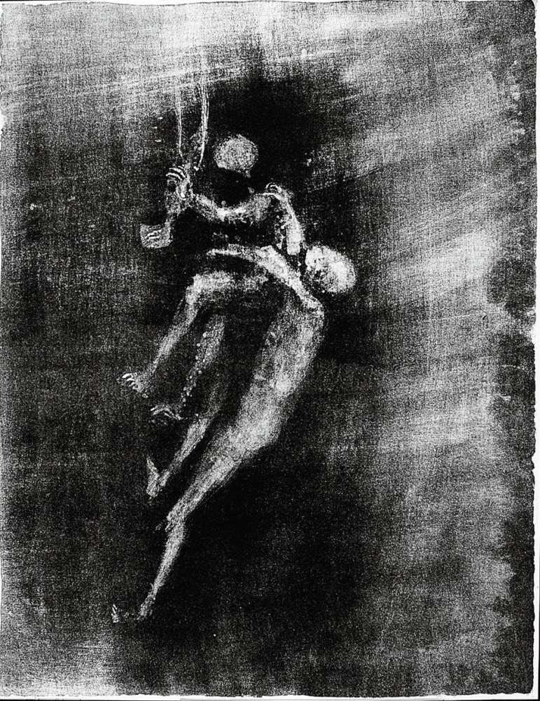 The Climb, 1957 Ed. 16/20    lithograph 25 1/2 x 19 1/2 inches;  64.8 x 49.5 centimeters LSFA# 12586
