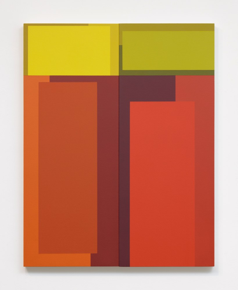 Richard Wilson (b. 1944) Marsh Climate, 2022  acrylic on canvas 35 x 27 1/2 inches;  88.9 x 69.8 centimeters LSFA# 15563