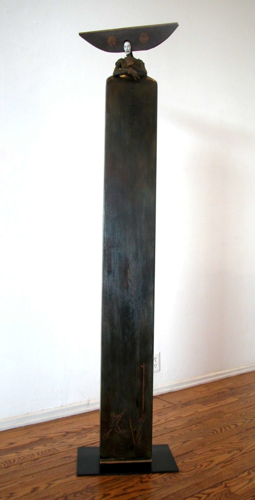 Cecilia Miguez

Secrets, 2006

patinated bronze, wood and glass

16.5 x 6.25 x 6.25 inches; 41.9 x 15.9 x 15.9 cm&amp;nbsp;&amp;nbsp;&amp;nbsp;&amp;nbsp;&amp;nbsp;&amp;nbsp;&amp;nbsp;&amp;nbsp;&amp;nbsp;&amp;nbsp;