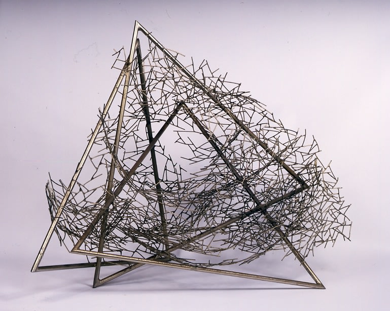 Space Structure, 1978

Nickel plated iron (plated, 2006)

35 x 39 x 32 inches&amp;nbsp;
