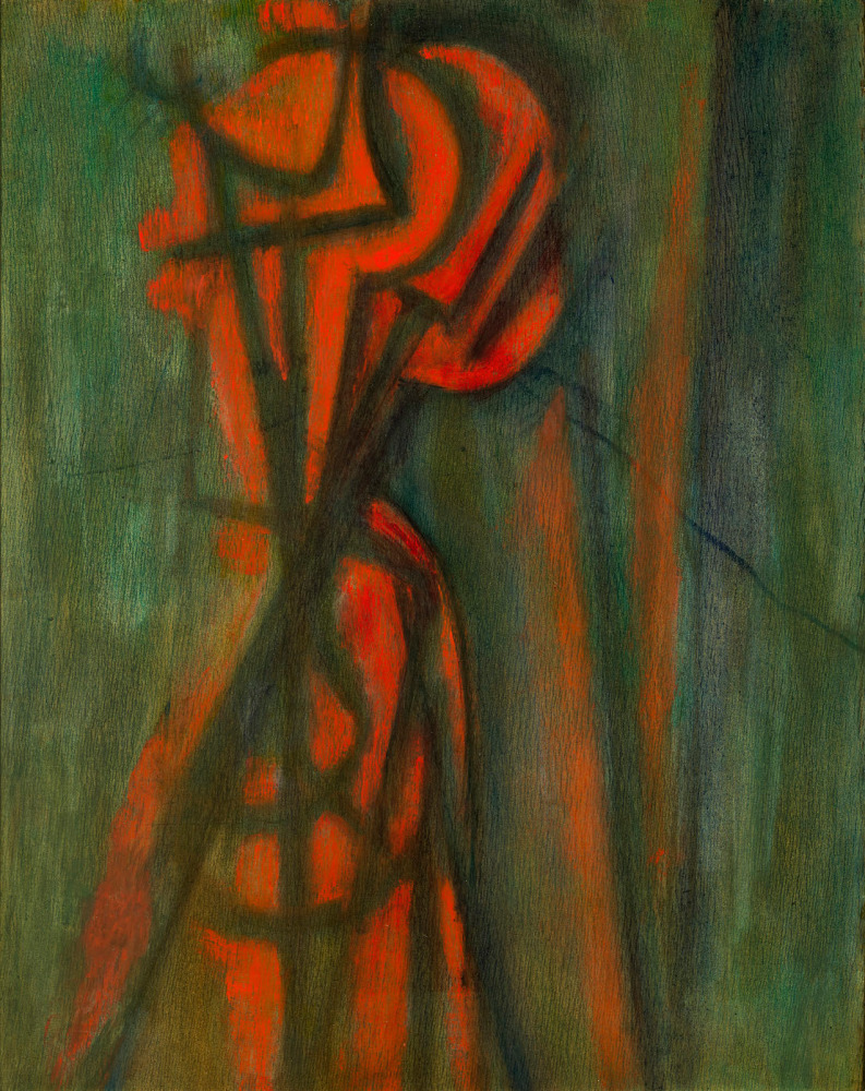 Kinetic Figure, 1919-20

oil on board

30 x 24 inches; 76.2 x 61 cm