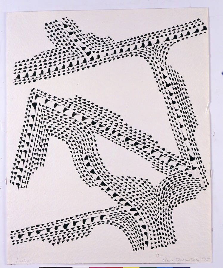 Lattice, 1975

India ink on paper

24 x 19 inches