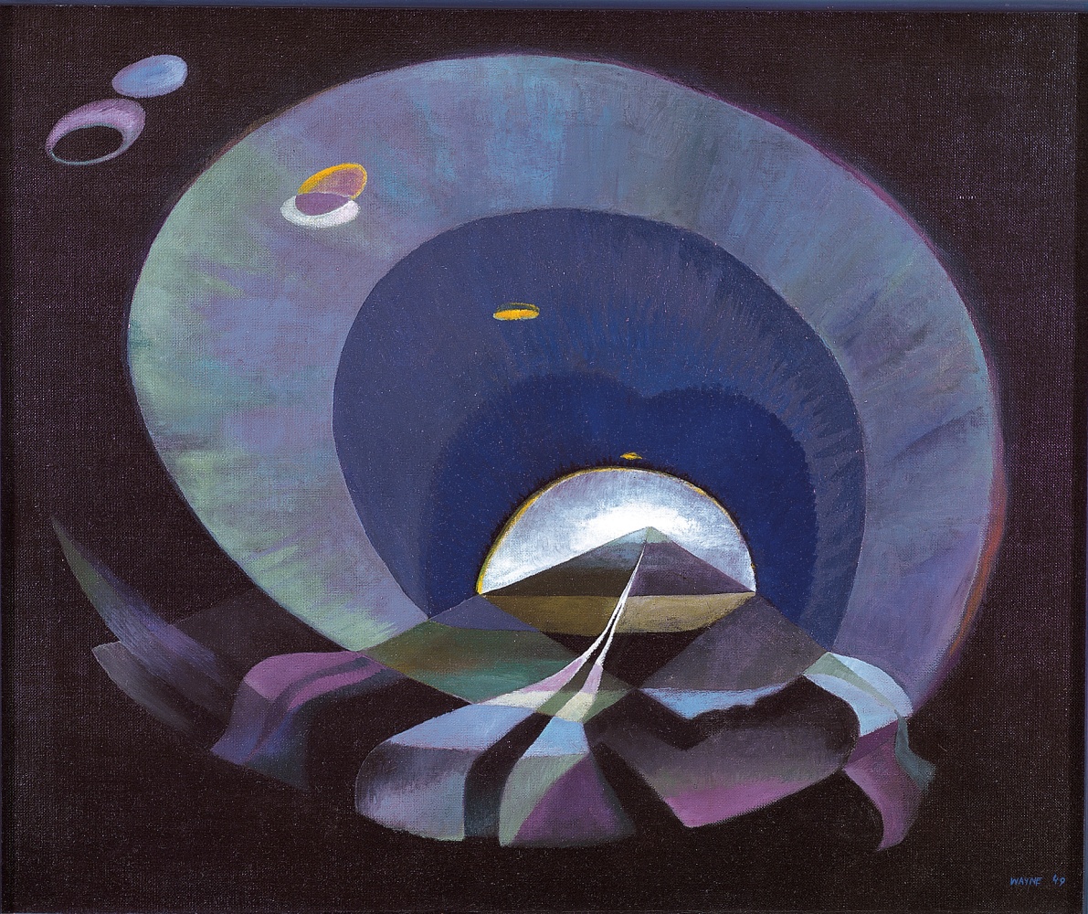 The Tunnel, 1949     oil on canvas 24 1/2 x 29 1/2 inches;  62.2 x 74.9 centimeters LSFA# 12426