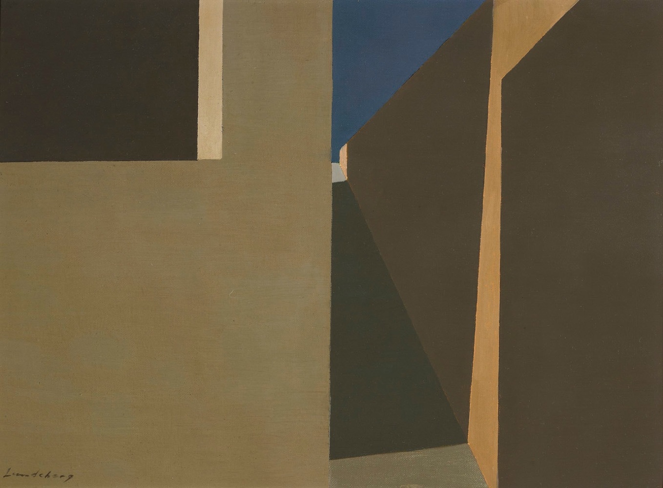 Helen Lundeberg

Streetlight in Shadows, 1960

oil on board

12 x 16 inches; 30.5 x 40.6 centimeters