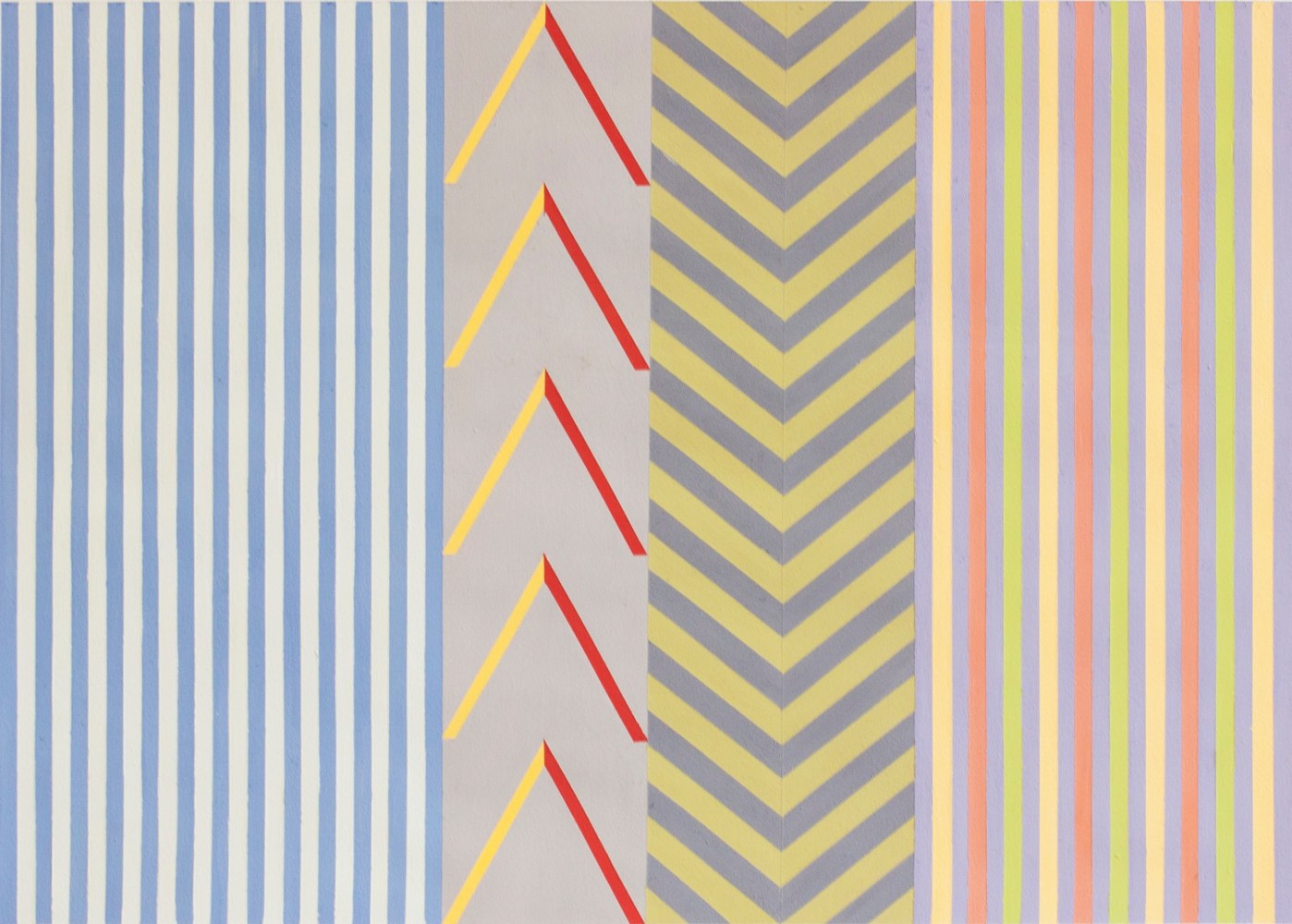 Maasi Reconstruction, 2011 oil and wax on canvas 72 1/2 x 94 inches 184.2 x 238.8 centimeters LSFA# 13428