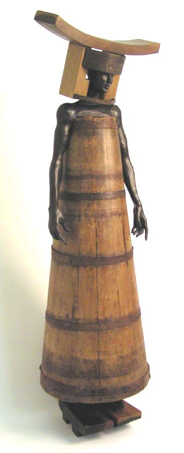 Silent Stroll, 2004

bronze, wood and iron

66 x 22 x 20 inches; 167.6 x 55.9 x 50.8 cm