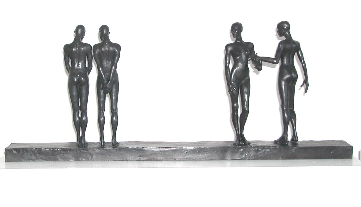 Another Secret, 2006

patinated bronze

38 1/2 x 16 x 4 1/2 inches