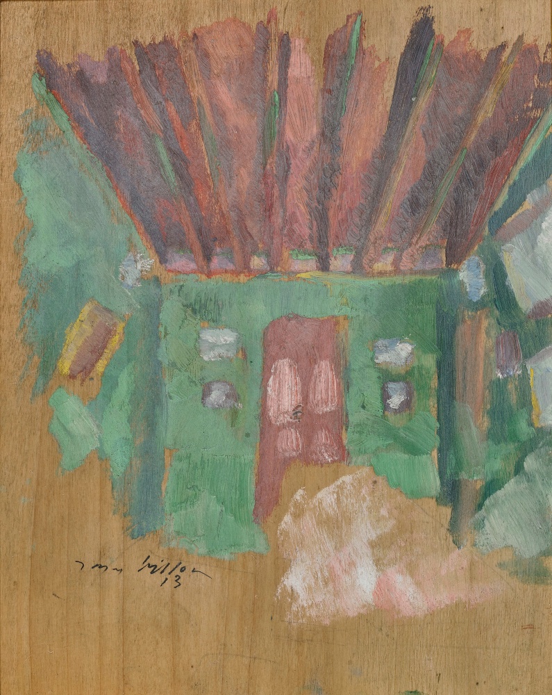 Int&amp;eacute;rieur, 1913

oil on canvas

9 3/8 x 7 1/2 inches;&amp;nbsp;24 x 19 centimeters