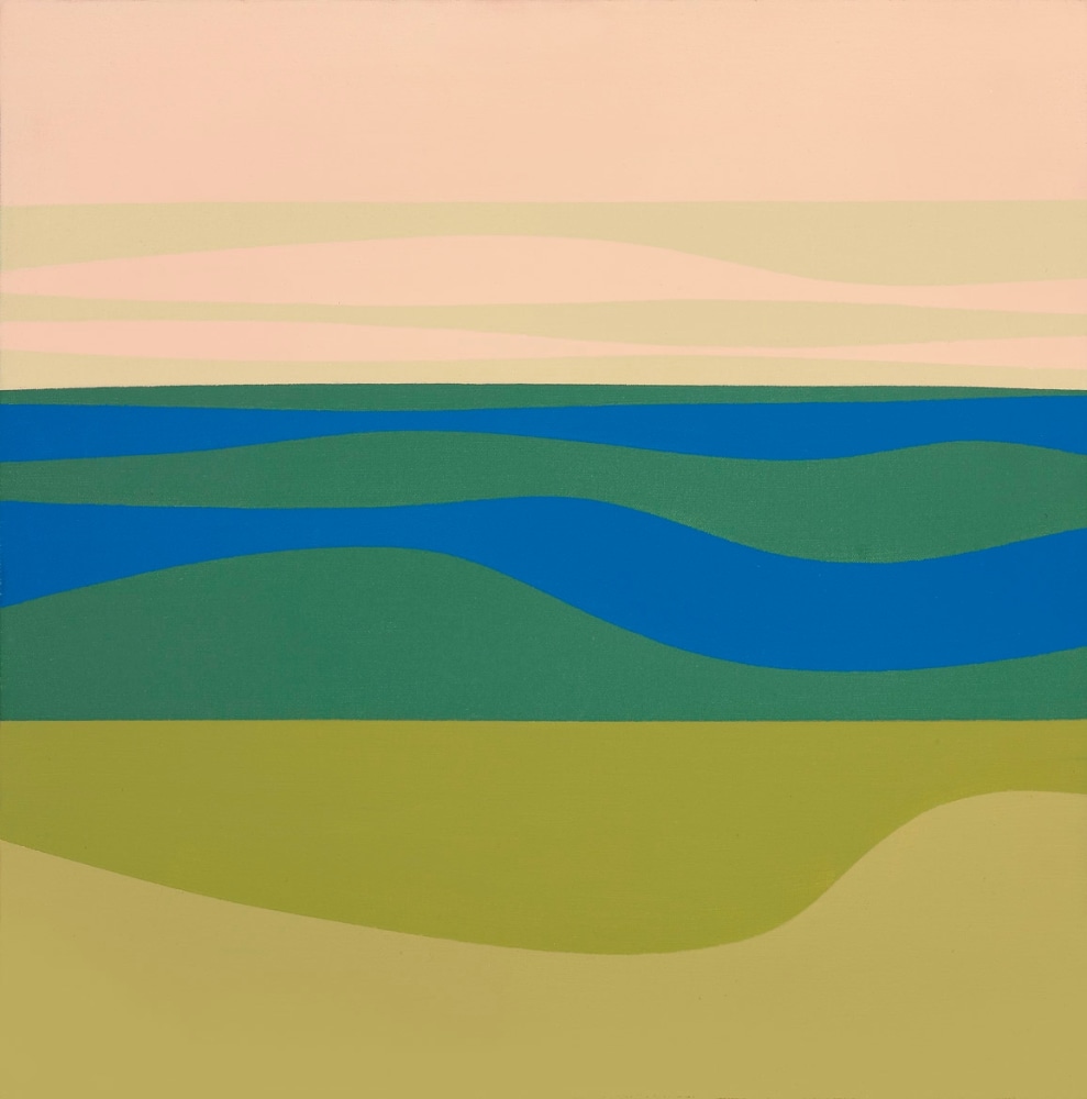 Ocean View, 1970

acrylic on canvas

20 x 20 inches; 50.8 x 50.8 centimeters