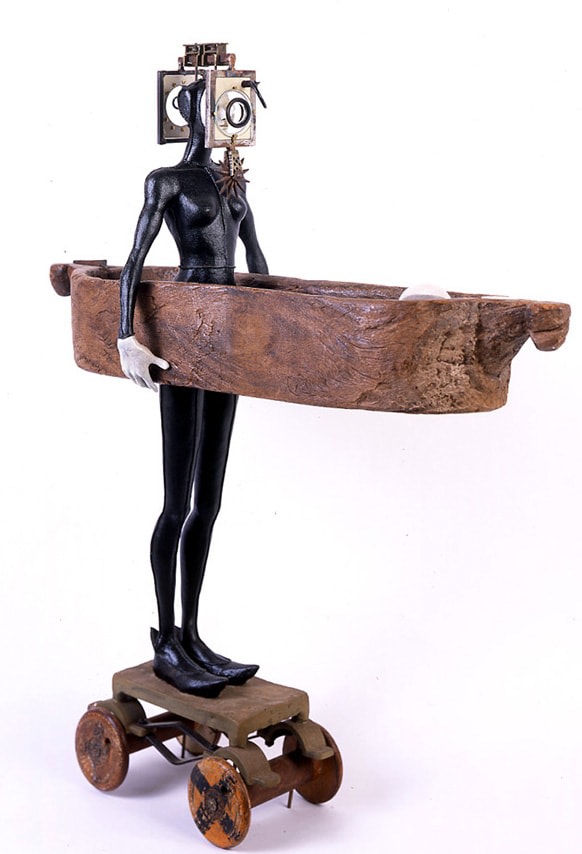The Long Journey, 2002

bronze, wood and found objects

39 x 12 x 34 inches; 99.1 x 30.5 x 86.4 centimeters