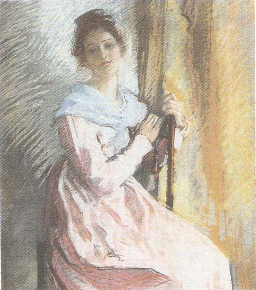 Edwin Austin Abbey

Seated Woman in a Pink Dress