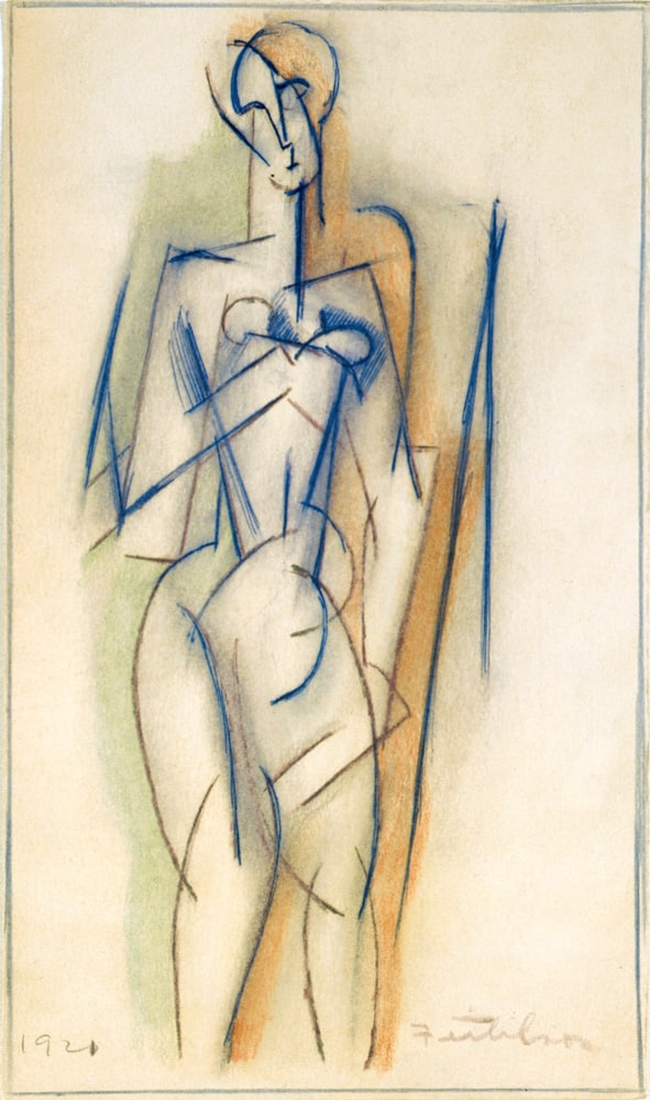 Female Figure, 1921

Oil pastel and Conte crayon on paper

10 3/8 x 6 inches &amp;nbsp; &amp;nbsp; &amp;nbsp; &amp;nbsp; &amp;nbsp;&amp;nbsp;