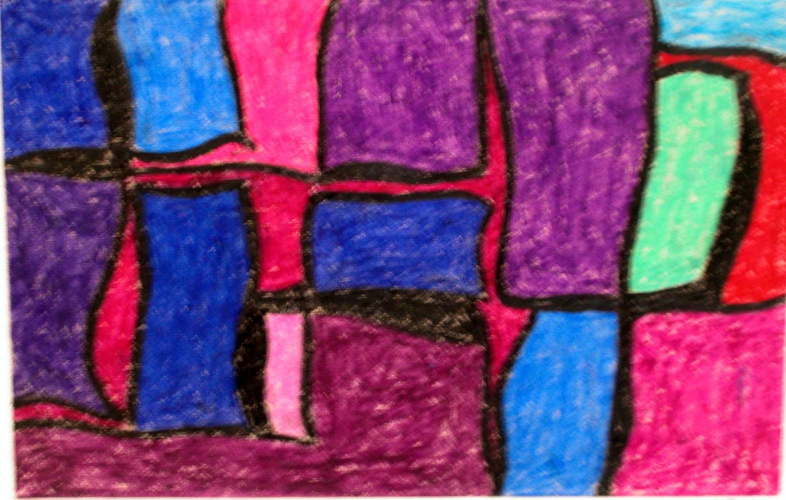 Planes (purple, red, blue), 1961

Oil and pastel on paper

6 x 9 inches