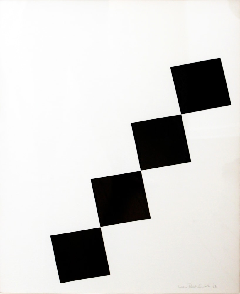 Untitled, 1963     glossy paper collage on artist paper 30 1/4 x 22 3/8 inches;  76.8 x 56.8 centimeters LSFA# 13178
