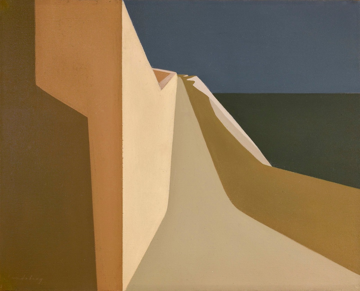 Helen Lundeberg (1908-1999)

Light Path to the Sea, 1959

oil on canvas

16 x 20 inches; 40.6 x 50.8 centimeters

LSFA# 11921